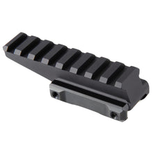 alt - Black; Unity Tactical FAST™ Optic Riser - HCC Tactical