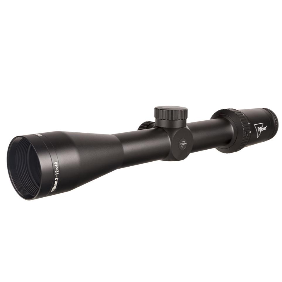 Black; Trijicon Huron™ 3-12x40 Hunting Riflescope - HCC Tactical