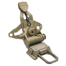 Tan; Wilcox G69 Lightweight Fixed 3-Hole Mount/Shroud with Extended Travel and NVG Lanyard - HCC Tactical