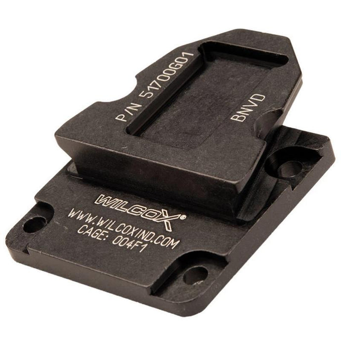 Black; Wilcox BNVD Dovetail Shoe - HCC Tactical