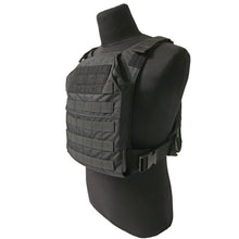 Black; Grey Ghost Gear Minimalist Plate Carrier - HCC Tactical