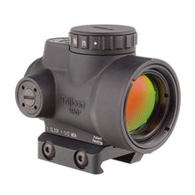 Trijicon MRO® 1x25 Red / Green Dot Sight (2.0 MOA Adjustable) Right Front Profile Low Mount - HCC Tactical