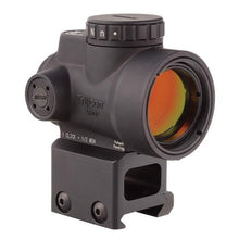 Trijicon MRO® 1x25 Red / Green Dot Sight (2.0 MOA Adjustable) Lower 1/3 Cowitness Mount Front Profile - HCC Tactical