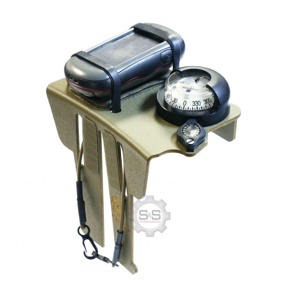 S&S Precision - NavBoard Stubby with Compass - HCC Tactical