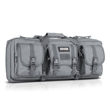 Gray; Savior Equipment - American Classic - Double Rifle Case - HCC Tactical