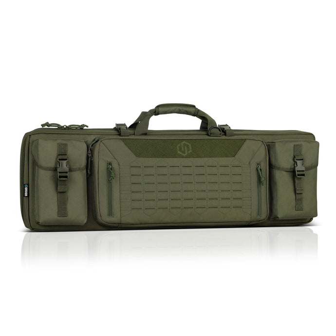 OD Green; Savior Equipment - Urban Warefare - Double Rifle Case 36" - HCC Tactical