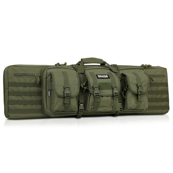 OD Green; Savior Equipment - American Classic - Double Rifle Case 42" - HCC Tactical