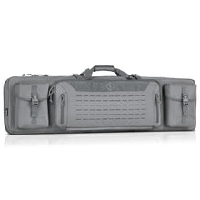 Gray; Savior Equipment - Urban Warefare - Double Rifle Case 46" - HCC Tactical