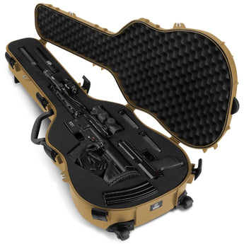 Tan; Savior Equipment - Ultimate Guitar Case - Single Rifle Case - HCC Tactical