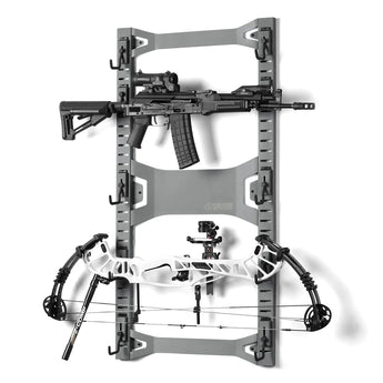 SW Gray; Saviour Equipment - Horizontal Wall Rack - HCC Tactical