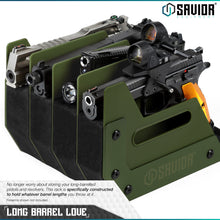 OD Green; Savior Equipment - 4-Slot Pistol Rack 3 - HCC Tactical
