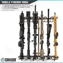 Savior Equipment - Mobile Firearm Rack - v - HCC Tactical