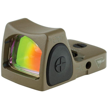FDE; Trijicon RMR® Type 2 Red Dot Sight (6.5 MOA Red Dot, Adjustable LED) - HCC Tactical