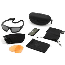 Revision ShadowStrike Ballistic Sunglasses Deluxe Shooter's Kit Black - HCC Tactical