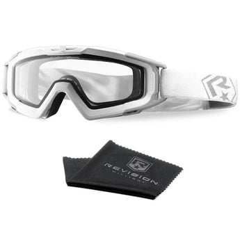 White; Revision Snowhawk Goggle System Basic Kit - HCC Tactical