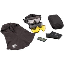 Revision SnowHawk Goggle System Deluxe Kit Black - HCC Tactical