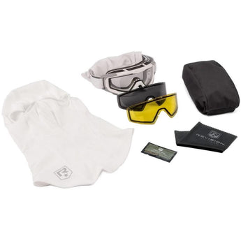 Revision SnowHawk Goggle System Deluxe Kit White - HCC Tactical