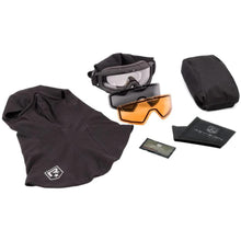 Revision SnowHawk Goggle System Deluxe Shooter's Kit Black - HCC Tactical