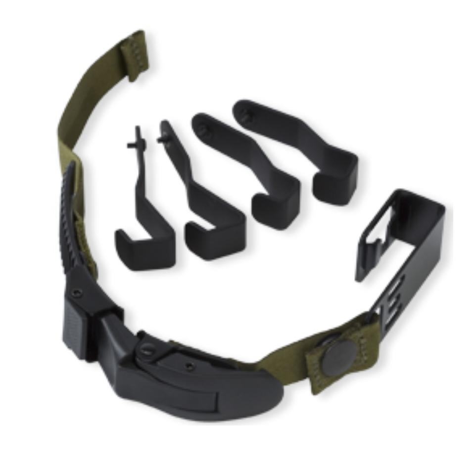 OD Green; Norotos Strap Assembly for 3 Hole Shrouds - HCC Tactical
