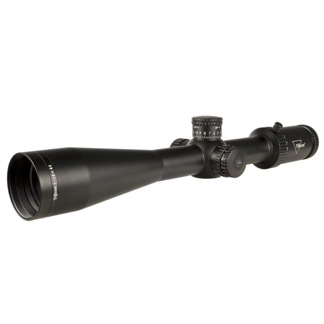 Black; Trijicon Tenmile™ HX 3-18x44 Long-Range Riflescope - HCC Tactical