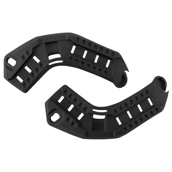 Black; Galvion Viper Interlocking Long Rails - HCC Tactical