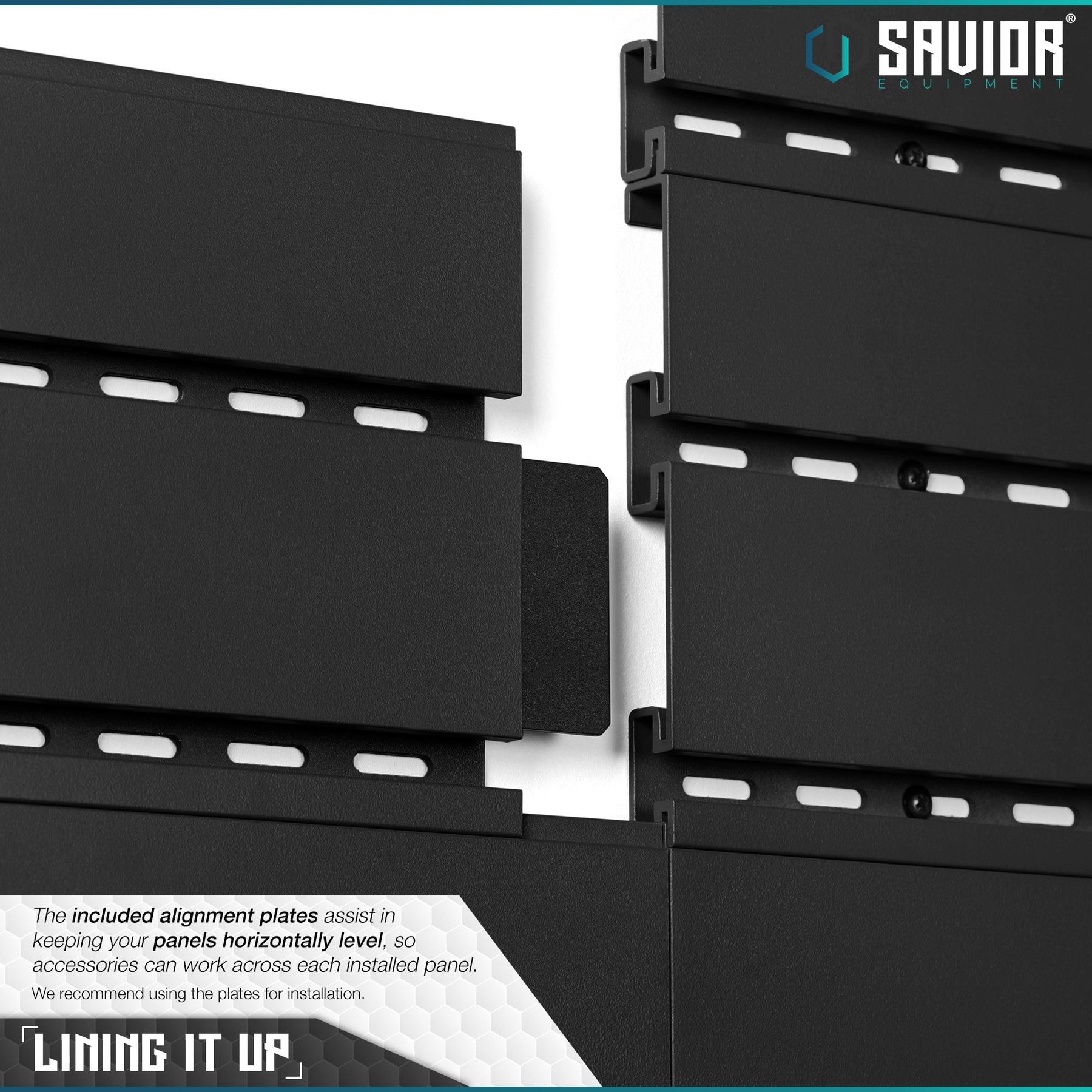 Savior Equipment Wall Rack System Panel Only HCC Tactical