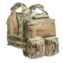 alt - MultiCam; HRT Tactical Zip-On Dual Removable GP Pouches - HCC Tactical