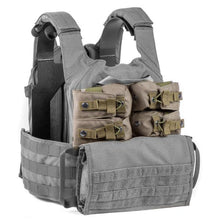 alt - MultiCam; HRT Tactical Zip-On Horizontal Quad Flashbang Pouch - HCC Tactical